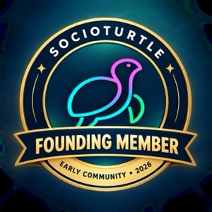 SocioTurtle Founding Member badge